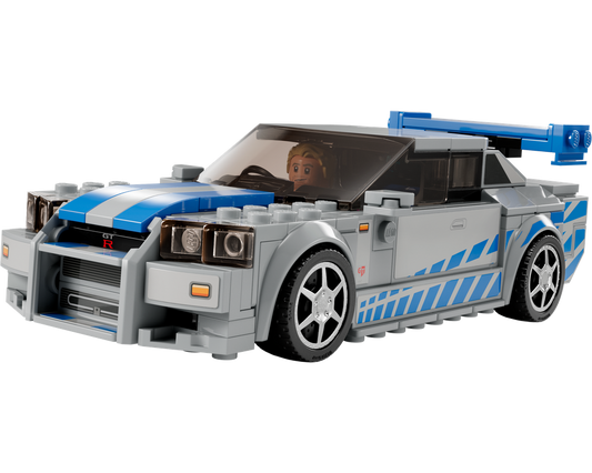 LEGO SET 76917 Alternate build - 2 Fast 2 Furious Nissan Skyline GT-R