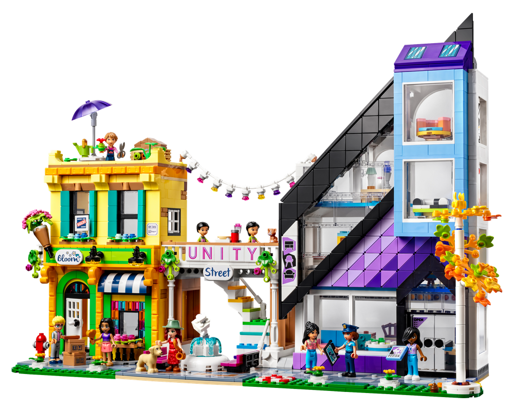 LEGO SET 41732 Alternate build - Downtown Flower and Design Stores