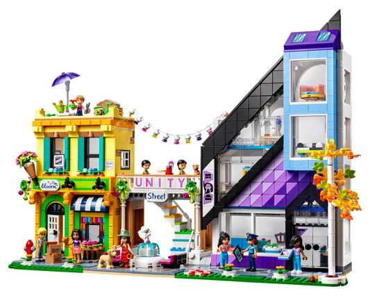 LEGO SET 41732 Alternate build - Downtown Flower and Design Stores