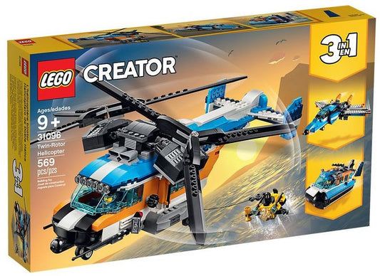 LEGO SET 31096 Twin-Rotor Helicopter alternate build