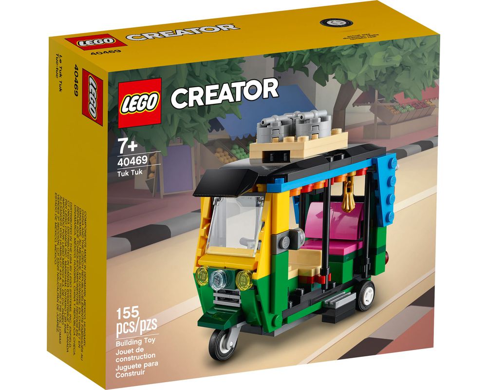 LEGO SET 40469 Tuk Tuk alternate build