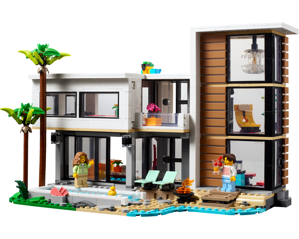 LEGO SET 31153 - Modern House - Alternative build