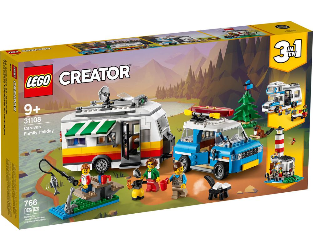 LEGO SET 31108 Caravan Family Holiday alternate build