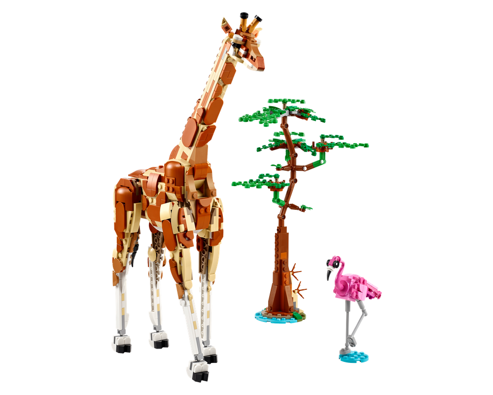 LEGO SET 31150 - Wild Safari Animals - Alternative build