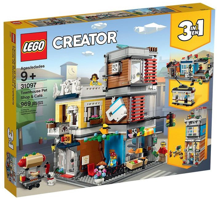 LEGO SET 31097 Townhouse Pet Shop & Café alternate build