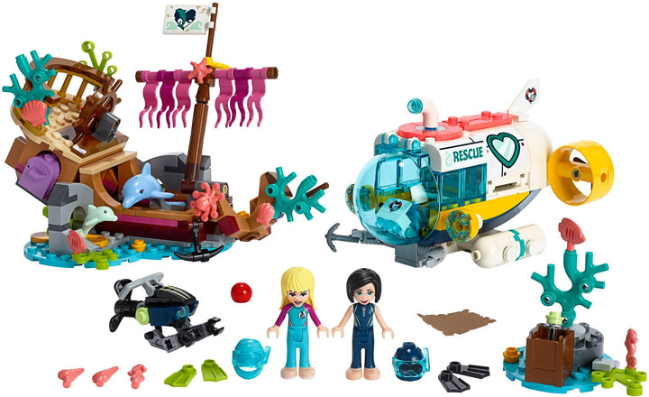 LEGO Set 41378-1 Dolphins Rescue Mission Alternate build Ideas: Harbor Scenes, Ships, and Dockside Rebuilds