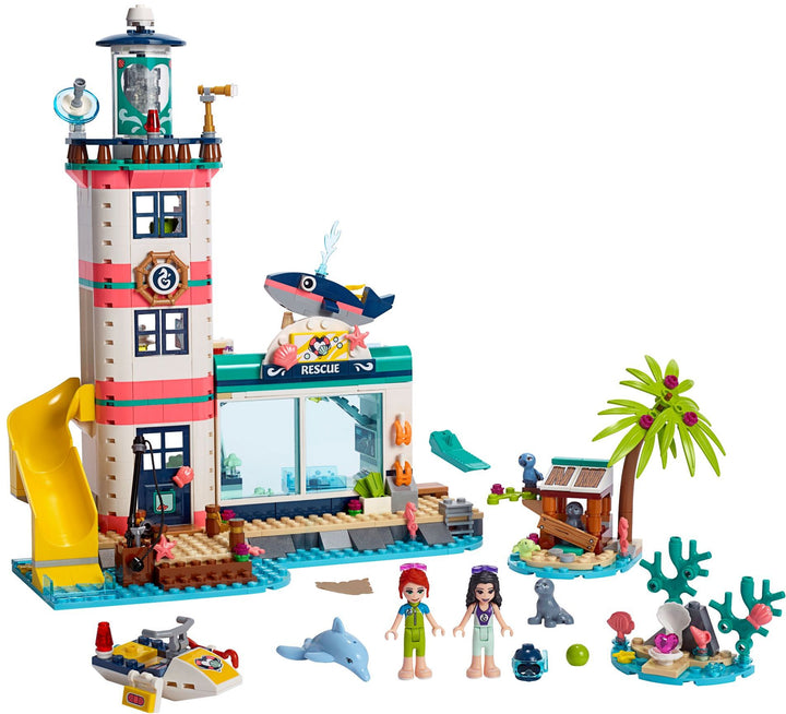 LEGO Set 41380-1 Lighthouse Rescue Center Alternate build Ideas: Townhouses, Modular Rooms, and Neighborhood Rebuilds