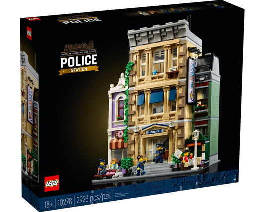 Lego set 10278 alternate build Police Station