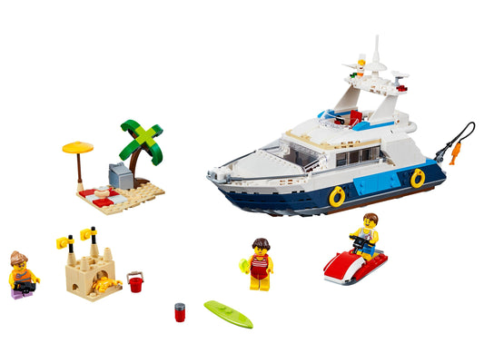 LEGO Set 31083-1 Cruising Adventures Alternate build Ideas: Harbor Scenes, Ships, and Dockside Rebuilds