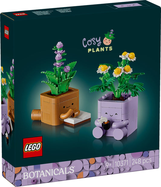 LEGO 10371 Cosy Plants - Two Character Planters and Release Date