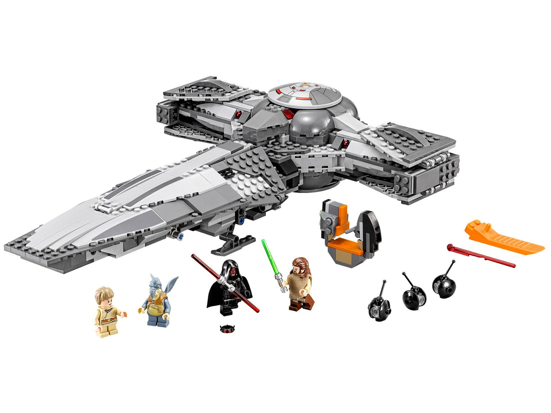 LEGO Set 75096-1 Sith Infiltrator Alternate build Ideas: Speeders, Gunships, Falcons, and Star Wars Microcraft