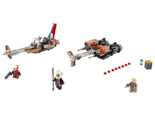 LEGO Set 75215-1 Cloud-Rider Swoop Bikes Alternate build Ideas: Speeders, Gunships, Falcons, and Star Wars Microcraft