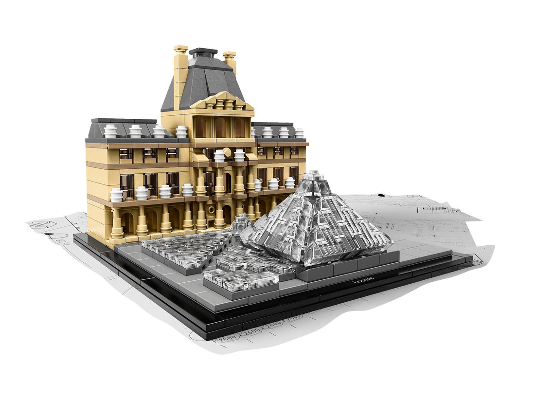 LEGO Set 21024-1 Louvre Alternate build Ideas: a fresh display direction