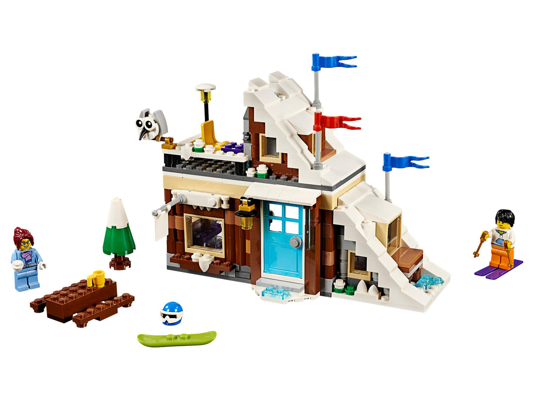 LEGO Set 31080-1 Modular Winter Vacation Alternate build Ideas: Harbor Scenes, Ships, and Dockside Rebuilds
