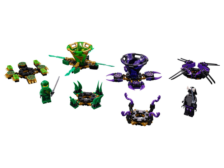 LEGO Set 70664-1 Spinjitzu Lloyd vs. Garmadon Alternate build Ideas: a fresh display direction