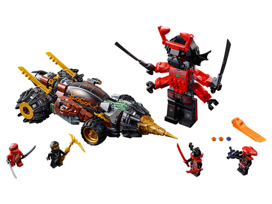 LEGO Set 70669-1 Cole's Earth Driller Alternate build Ideas: Speeders, Gunships, Falcons, and Star Wars Microcraft