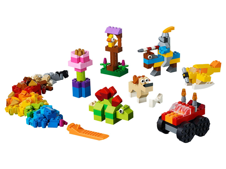 LEGO Set 11002-1 Basic Brick Set Alternate build Ideas: Harbor Scenes, Ships, and Dockside Rebuilds