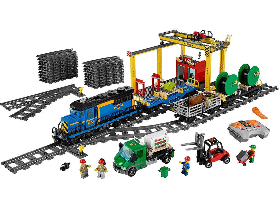 LEGO Set 60052-1 Cargo Train Alternate build Ideas: a playful toy train and a fresh display direction