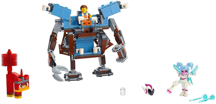LEGO Set 70842-1 Emmet's Triple-Decker Couch Mech Alternate build Ideas: a fresh display direction and a compact sci-fi tank