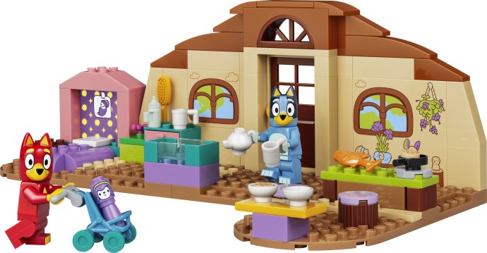 LEGO 11221 School with Rusty and Bluey - Bluey School Scene Details and Display Ideas