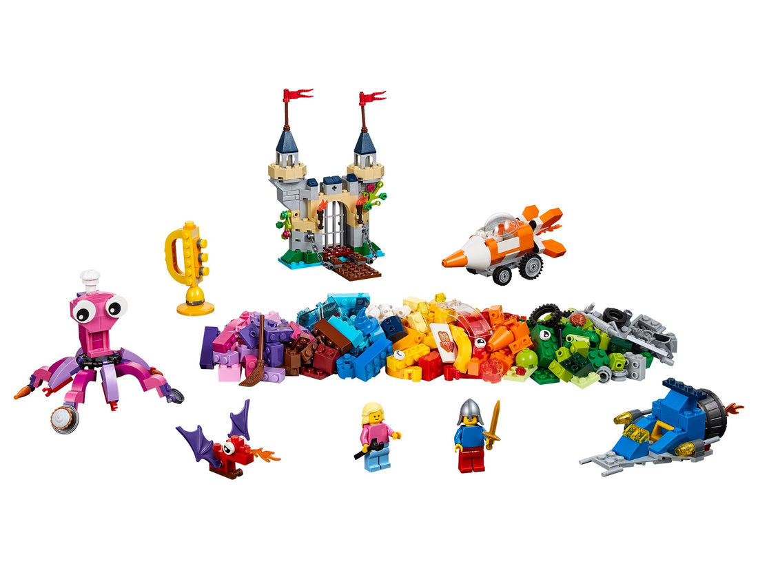 LEGO Set 10404-1 Ocean's Bottom Alternate build Ideas: Fortresses, Market Scenes, and Medieval Rebuilds