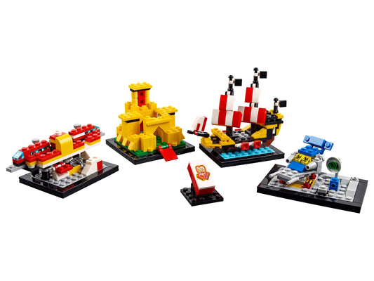 LEGO Set 40290-1 60 Years of the LEGO Brick Alternate build Ideas: a fresh display direction