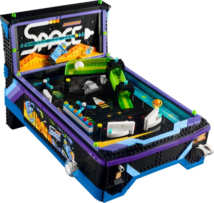 LEGO 11374 Arcade Pinball Machine - Working Icons Pinball Functions