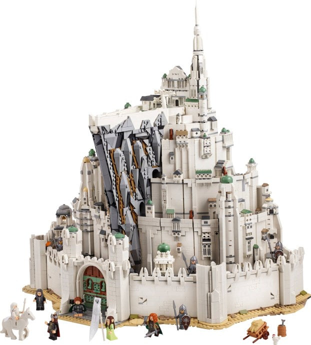 LEGO 11377 The Lord of the Rings Minas Tirith Pieces and Display Fortress Details