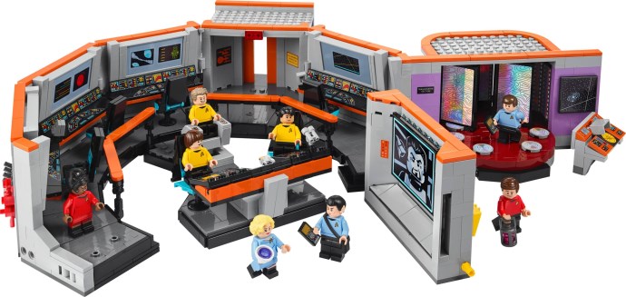 LEGO 11385 Enterprise Bridge Brings the Original Star Trek Crew Inside