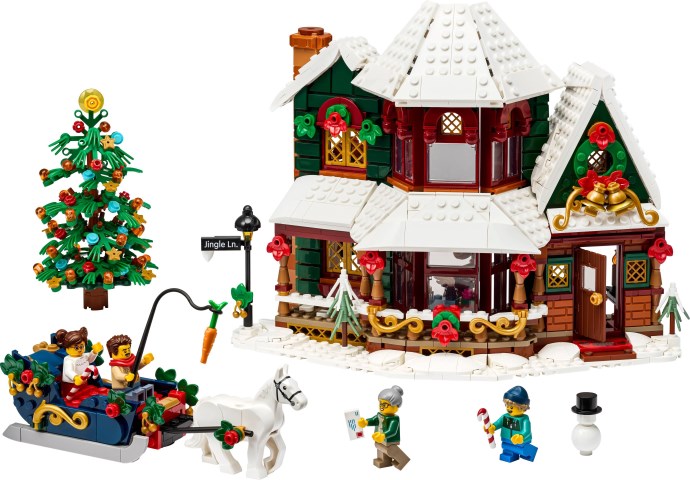 LEGO 11387 Holiday House - Illuminated Winter Village Home Revealed
