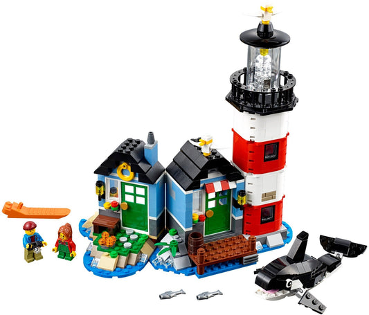 LEGO Set 31051-1 Lighthouse Point Alternate build Ideas: Harbor Scenes, Ships, and Dockside Rebuilds
