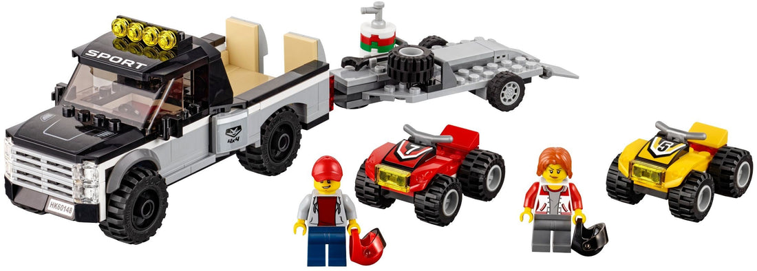 LEGO Set 60148-1 ATV Race Team Alternate build Ideas: Racers, Road Cars, Trucks, and Technic Vehicle Remixes