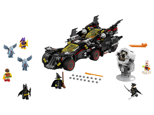 LEGO Set 70917-1 The Ultimate Batmobile Alternate build Ideas: a fresh display direction