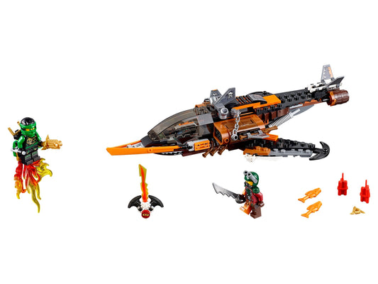 LEGO Set 70601-1 Sky Shark Alternate build Ideas: Harbor Scenes, Ships, and Dockside Rebuilds
