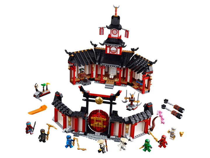 LEGO Set 70670-1 Monastery of Spinjitzu Alternate build Ideas: Townhouses, Modular Rooms, and Neighborhood Rebuilds