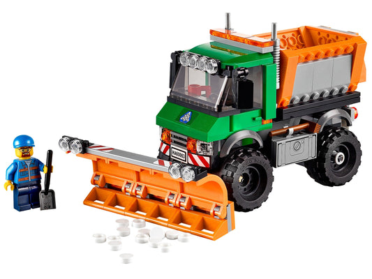 LEGO Set 60083-1 Snowplow Truck Alternate build Ideas: Racers, Road Cars, Trucks, and Technic Vehicle Remixes