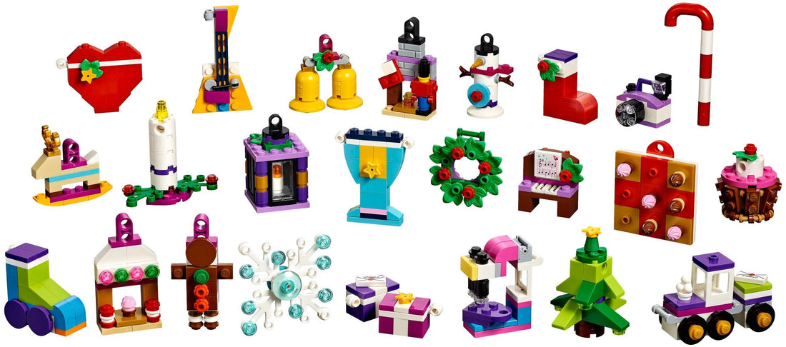 LEGO Set 41353-1 Friends Advent Calendar 2018 Alternate build Ideas: Townhouses, Modular Rooms, and Neighborhood Rebuilds