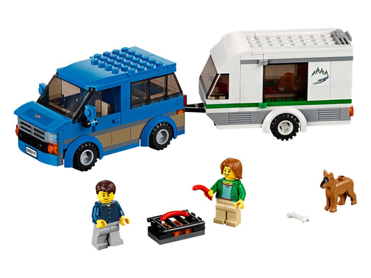 LEGO Set 60117-1 Van & Caravan Alternate build Ideas: Harbor Scenes, Ships, and Dockside Rebuilds