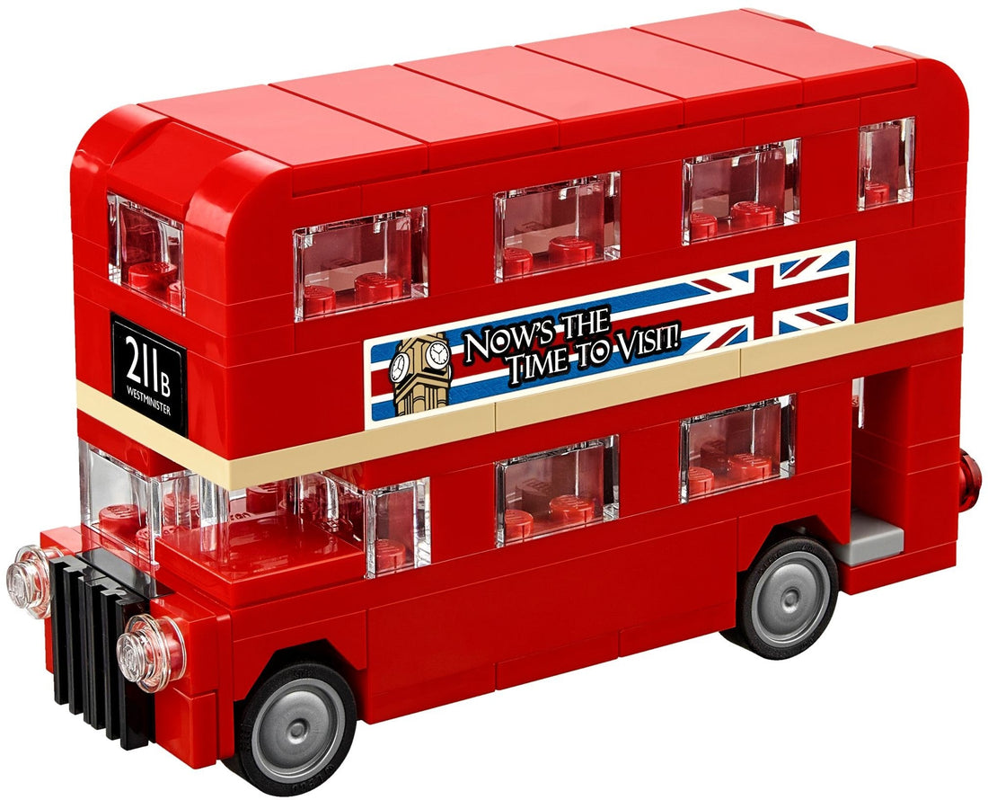 LEGO Set 40220-1 London Bus Alternate build Ideas: a fresh display direction, a utility truck, and a small toy airplane