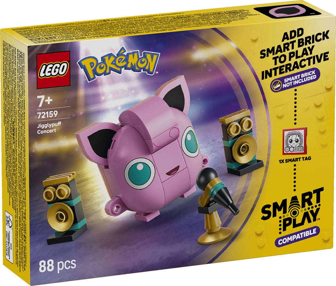 LEGO 72159 Jigglypuff Concert Stage Display