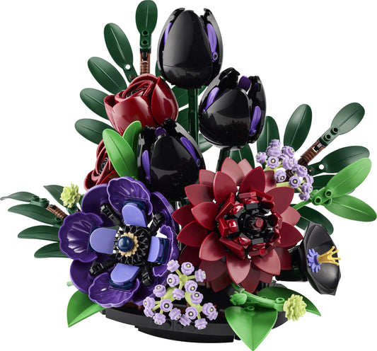 LEGO 11513 Dark Flower Arrangement Builds a Moody Botanicals Centerpiece