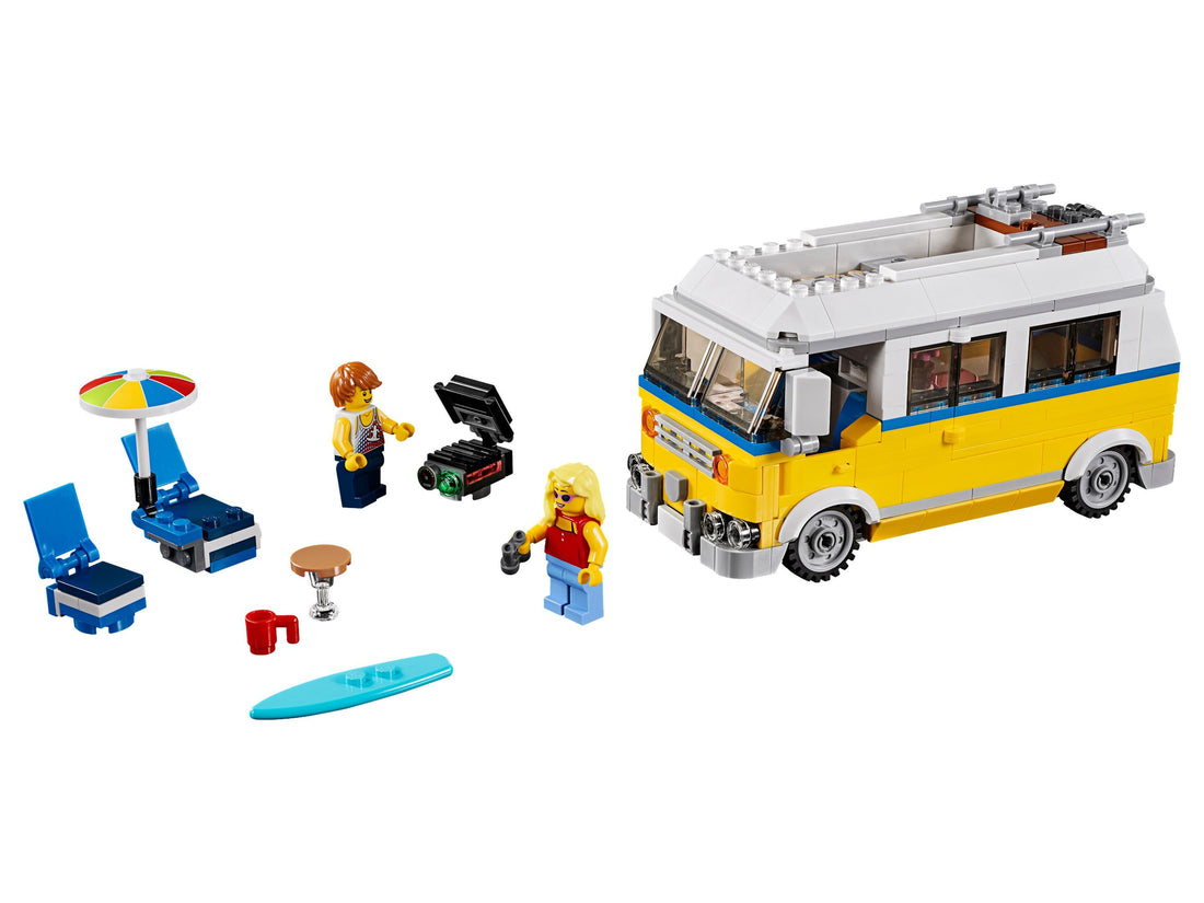 LEGO Set 31079-1 Sunshine Surfer Van Alternate build Ideas: Racers, Road Cars, Trucks, and Technic Vehicle Remixes