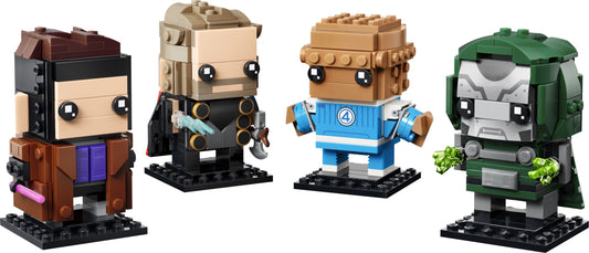 LEGO 40880 Avengers: Doomsday BrickHeadz Builds a Four-Character Lineup