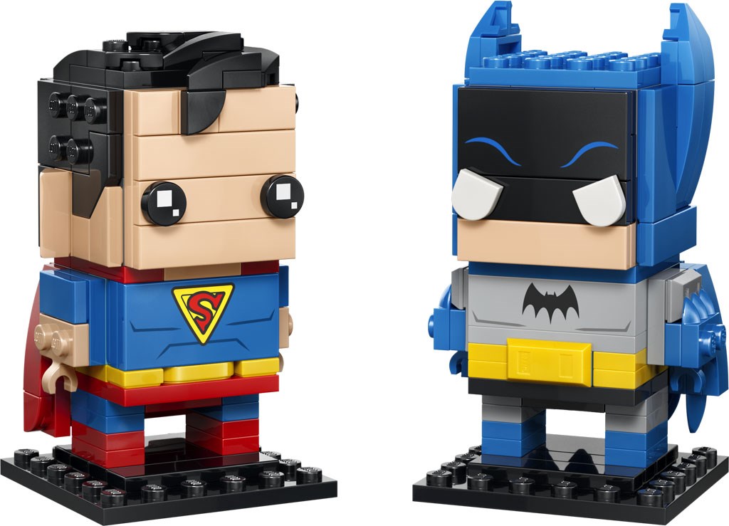 LEGO 40859 Golden Age Superman and Batman Recreates Two Comic Icons
