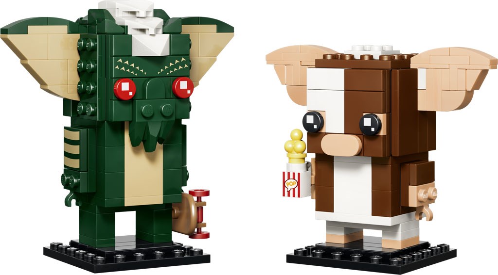 LEGO 40919 Gremlins Gizmo and Stripe Turn Movie Rivals into BrickHeadz