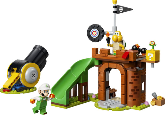 LEGO 72061 Fire Luigi vs Koopa Troopa Battle - Fire Luigi Cannon Launch and Koopa Tower Battle