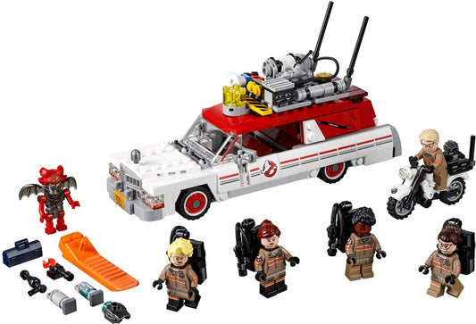 LEGO Set 75828-1 Ecto-1 & 2 Alternate build Ideas: a fresh display direction