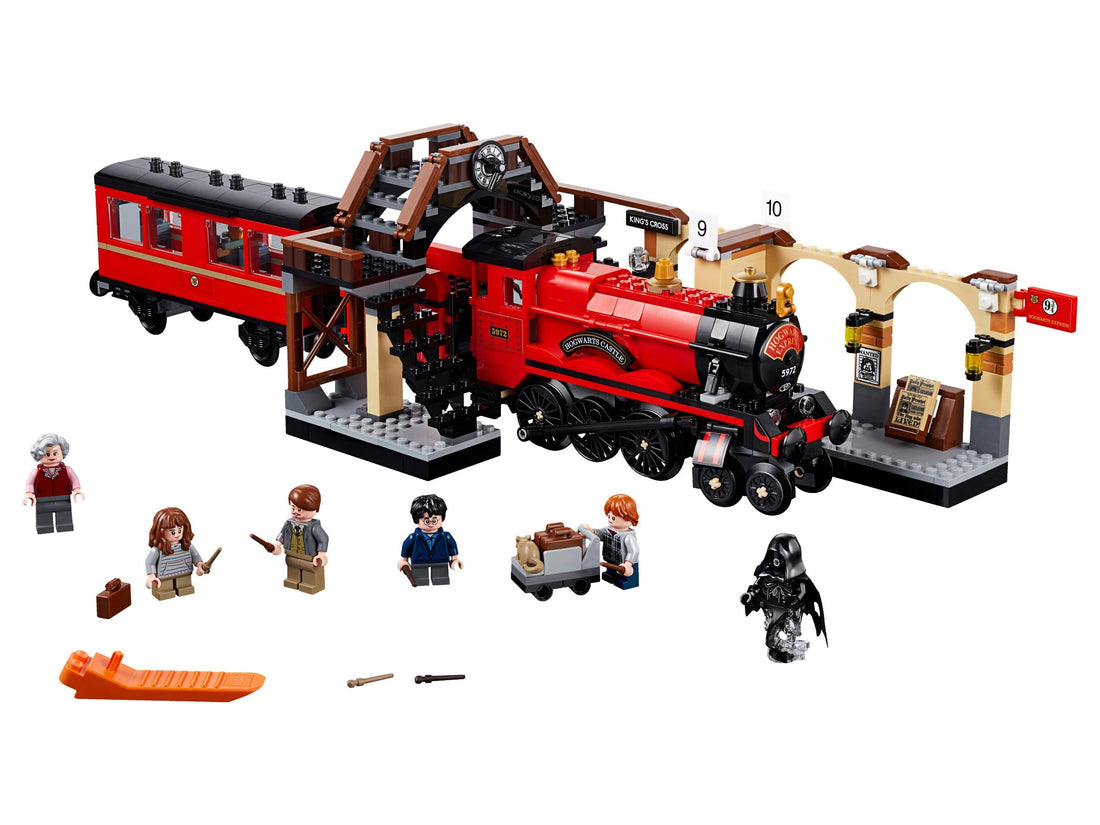 LEGO Set 75955-1 Hogwarts Express Alternate build Ideas: Spring Displays, Holiday Details, and Easter Rebuilds