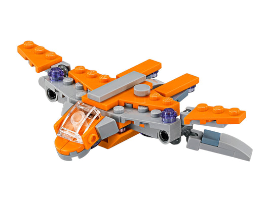 LEGO Set 30525-1 The Guardians' Ship Alternate build Ideas: Speeders, Gunships, Falcons, and Star Wars Microcraft