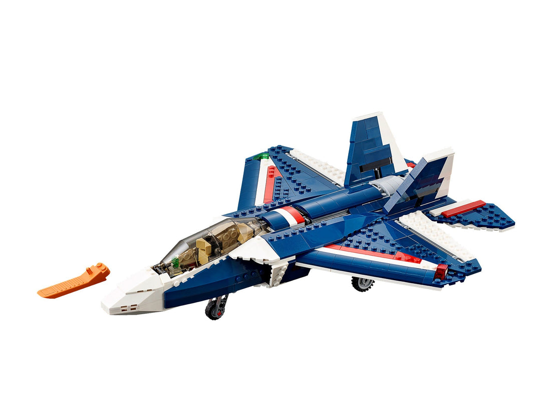 LEGO Set 31039-1 Blue Power Jet Alternate build Ideas: Harbor Scenes, Ships, and Dockside Rebuilds